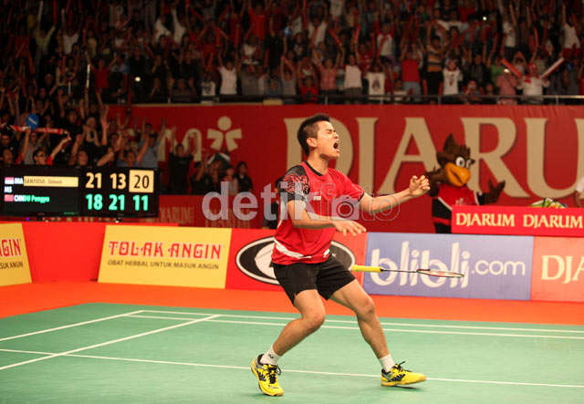 Djarum Indonesia Open Super Series Premier 2012 : Simon Santoso Juara Indonesia Open [ www.BlogApaAja.com ]