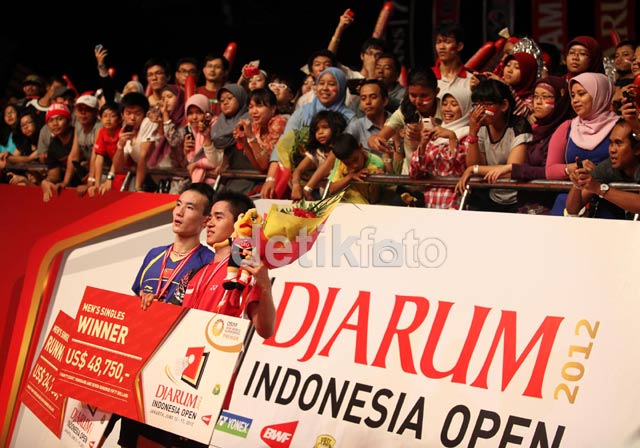 Djarum Indonesia Open Super Series Premier 2012 : Simon Santoso Juara Indonesia Open [ www.BlogApaAja.com ]