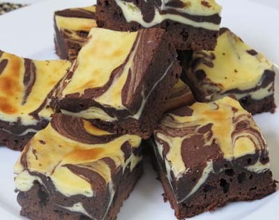 Resep Kue: Cheesy Brownies