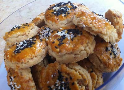 Resep Kue : Emping Melinjo Cookies
