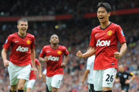 Gol Van Persie dan Kagawa, Bawa Manchester United Menang 3-2 atas Fulham