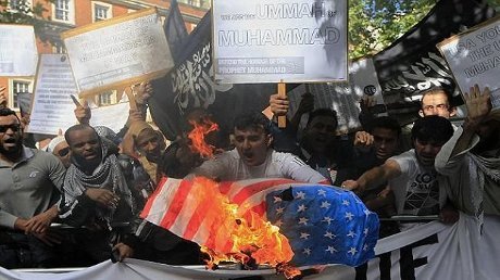 Demo anti Amerika Serikat melanda dunia setelah beredarnya film 'Innocence of Muslims'