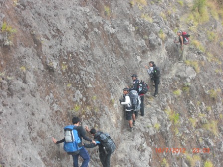 The charm of rinjani mountain, lombok