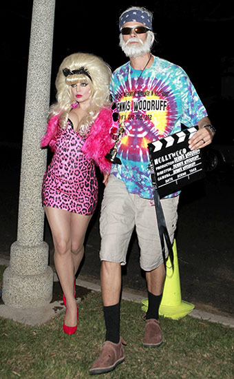 10 Gaya Pasangan Seleb Hollywood di Halloween 2012