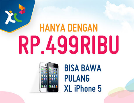 DAFTAR HARGA IPHONE 5 XL RESMI INDONESIA 