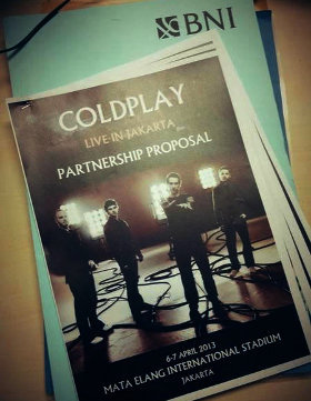 Konser Cold Play di Jakarta