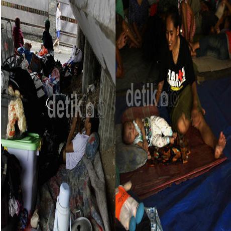  Tempat Mengungsi Warga Korban Banjir: Gudang Hingga Kolong Jembatan