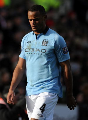 Kompany Threatened Absent Against Liverpool