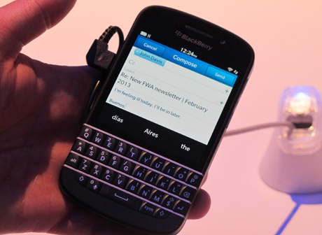 Launching dan Spesifikasi BlackBerry Q10