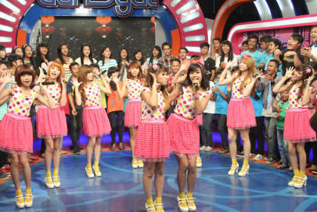 Cinta Indonesia, Cherrybelle Syuting Video Klip di Taman Mini Cinta Indonesia, Cherrybelle Syuting Video Klip di Taman Mini