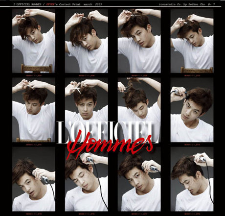Se7en Pose Potong Rambut di Majalah Jelang Wamil