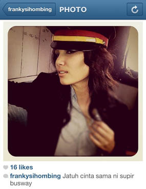 Ini Jawaban Feby Febiola Soal Foto di Instagram Franky Sihombing