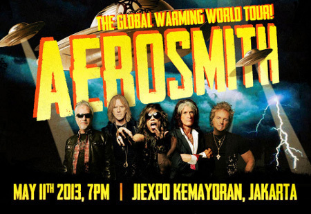 Aerosmith Berharap Masih Bisa Konser di Jakarta