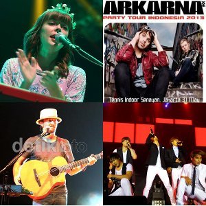 5 Artis Asing Ini Lebih dari 2 Kali Konser di Indonesia