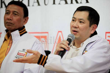 Jadi Cawapres Wiranto, Ini Kata-kata Pertama Hary Tanoe