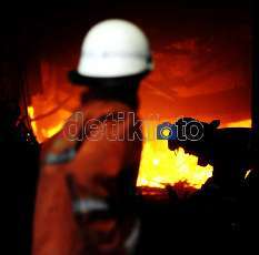 Rumah Terbakar di Kelapa Gading