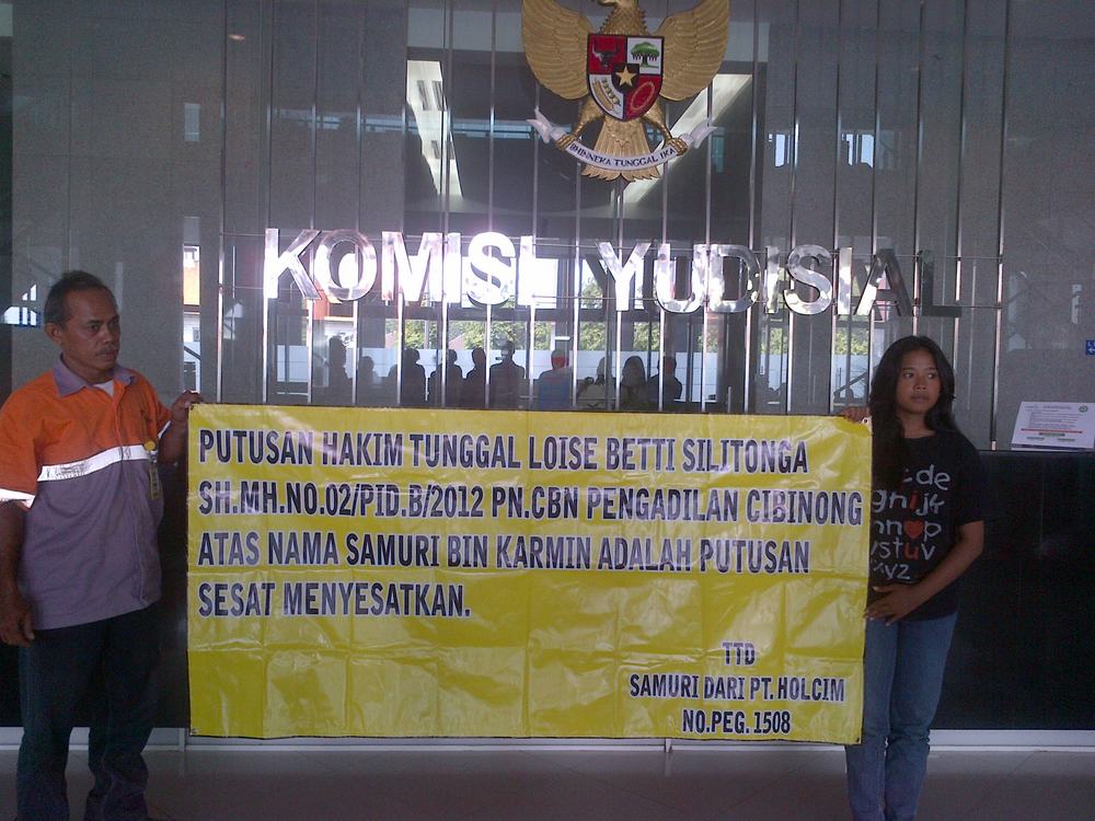 Telah Memeriksa Pihak Tertentu Terkait Laporan Buruh Semen Telah Memeriksa Pihak Tertentu Terkait Laporan Buruh Semen