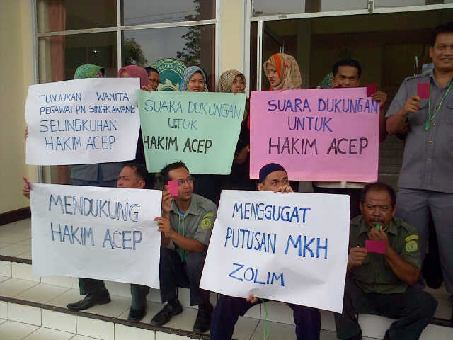 Hakim Acep Merasa Difitnah Selingkuhi 4 Wanita, KY Bergeming