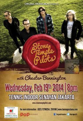 Stone Temple Pilots Batal Konser di Jakarta