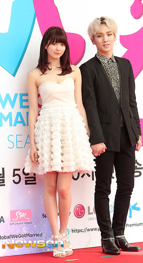 Arisa Yagi Senang  Menikah  dengan Key  SHINee  di  We Got Married - Global Edition 