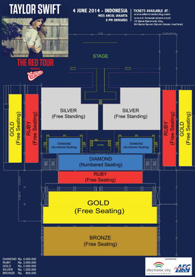 1.000 Tiket Konser Taylor Swift di Jakarta Dijual Hari Ini