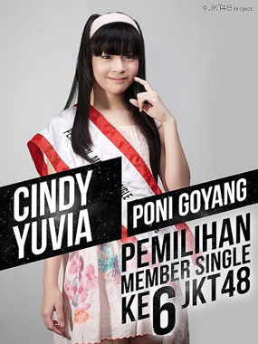 Cindy Yuvia, Berkembang Pesat di JKT48