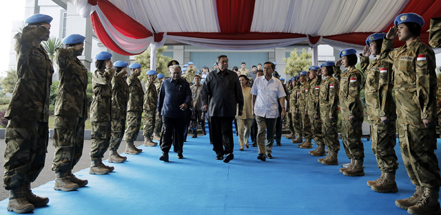 SBY Resmikan Indonesia Peace and Security Center