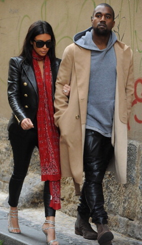 Kim Kardashian dan Kanye West Tolak Bayar Tagihan Saat Bulan Madu?
