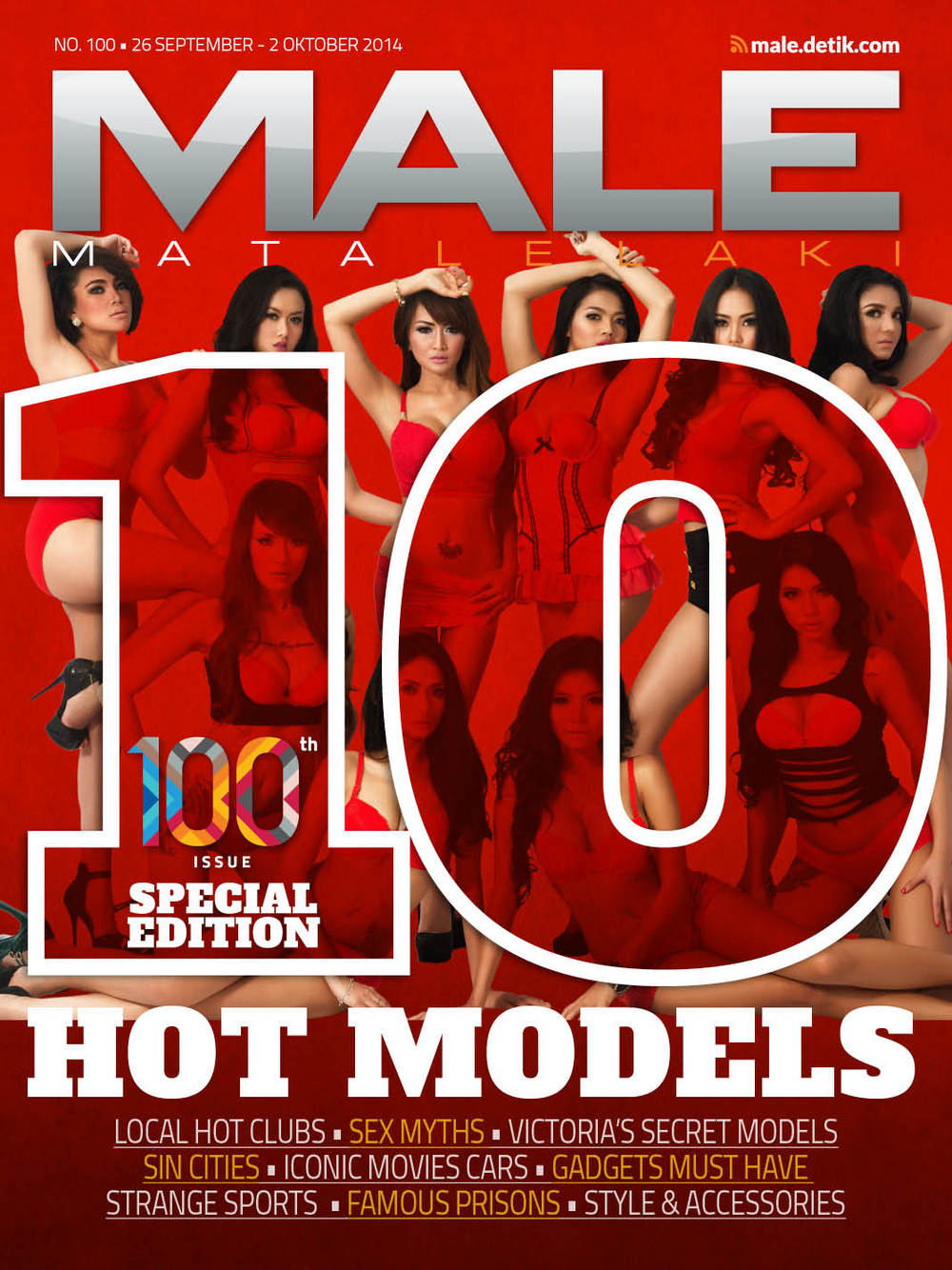 10 Hot Models, 10 Kemolekan 10 Hot Models, 10 Kemolekan