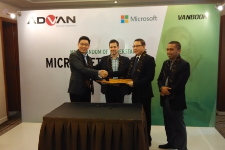 Advan Makin Lengket dengan Microsoft