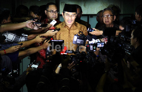 Jimly: Mudah-mudahan Hubungan KPK-Polri Kembali Normal Jimly: Mudah-mudahan Hubungan KPK-Polri Kembali Normal