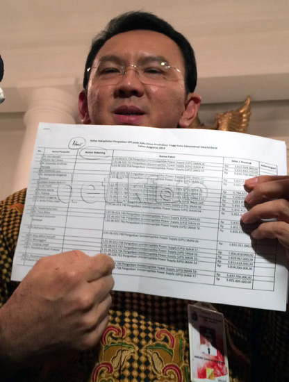 Ketua Tim Anggaran DKI Jamin Tak Ada Lagi UPS Siluman di APBD 2015