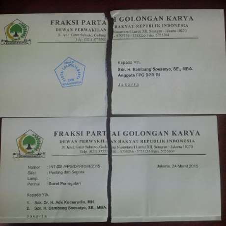 Siang Ini Agung Cs Polisikan Bambang Soesatyo ke Bareskrim Polri