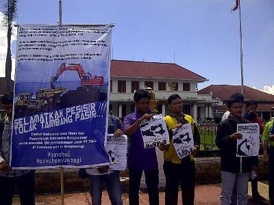 BPPT Banyuwangi Tolak Izin Tambang Pasir untuk Reklamasi Teluk Benoa
