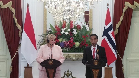 PM Norwegia Singgung Soal Hukuman Mati, Jokowi Tegaskan Penegakan Hukum PM Norwegia Singgung Soal Hukuman Mati, Jokowi Tegaskan Penegakan Hukum
