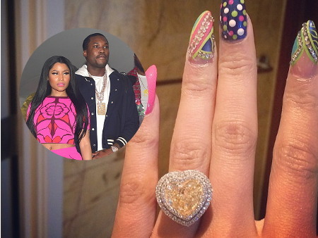 Nicki Minaj Pamer Cincin Berlian 15 Karat