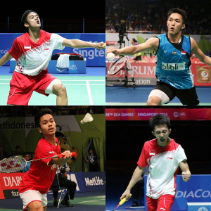 4 Arjuna Masa Depan Bulutangkis Indonesia