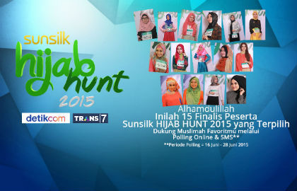 Malam Ini Final Sunsilk Hijab Hunt 2015 Disiarkan Langsung di Trans7
