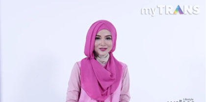 Tutorial Hijab Unik untuk Tampil Beda Saat Lebaran 6 Tutorial Hijab Unik untuk Tampil Beda Saat Lebaran 6