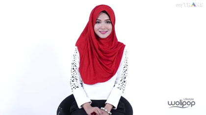 Tutorial Hijab Praktis untuk Dipakai Saat Mudik 5