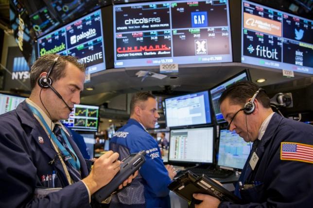 Wall Street Lesu di Awal Pekan Wall Street Lesu di Awal Pekan