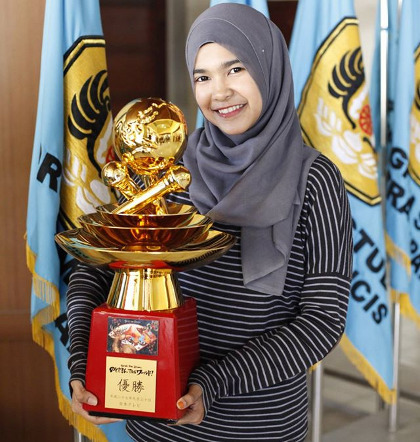 Fatimah Zahratunnisa, Hijabers Indonesia Juara 1 Kontes Menyanyi di Jepang