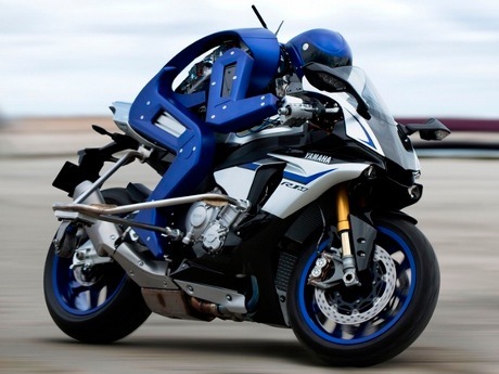 Tanda Cinta untuk Rossi, Yamaha Buat Robot Mirip Manusia Tanda Cinta untuk Rossi, Yamaha Buat Robot Mirip Manusia