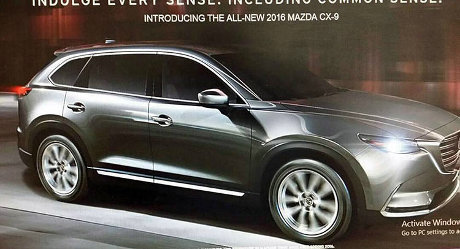 Begini Tampilan Generasi Baru Mazda CX-9