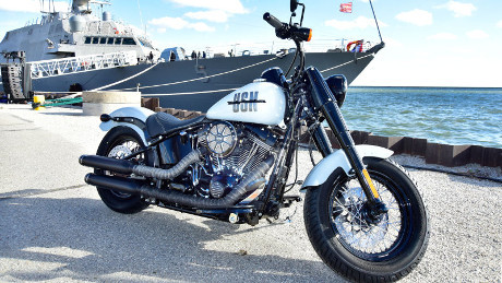 Ini Harley-Davidson Khusus, Bergaya ala Angkatan Laut Amerika