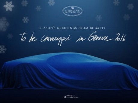 Lewat Kartu Natal, Bugatti Sebut Rencana Kehadiran Mobil Tercepat Chiron