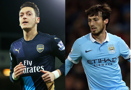 Duel Playmaker, Mesut Oezil vs David Silva Duel Playmaker, Mesut Oezil vs David Silva
