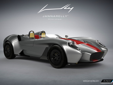 Cantiknya Desain Jannarelly Klasik Roadster