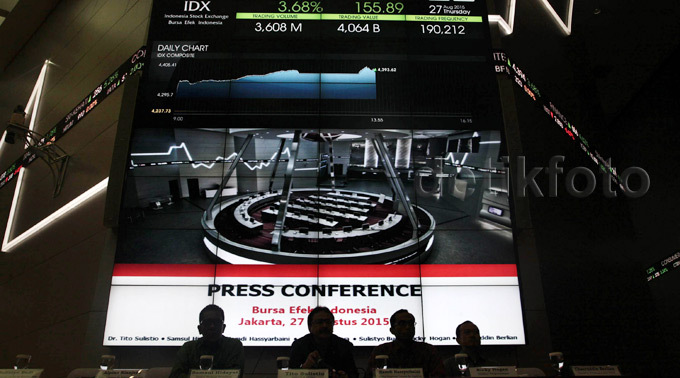 IHSG Merosot 12,81% Dalam Setahun IHSG Merosot 12,81% Dalam Setahun