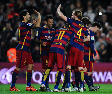 Barca Tutup 2015 dengan Lima Piala dan Rekor Baru 180 Gol